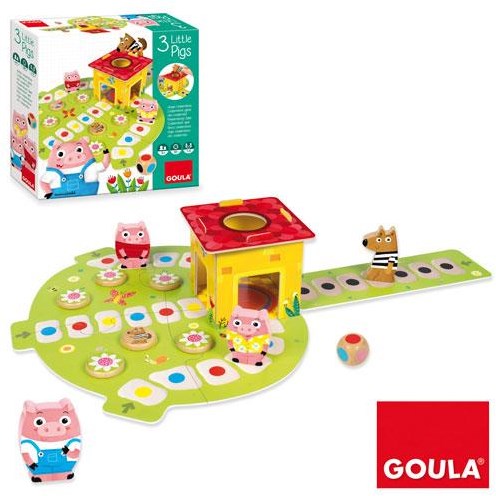 Jumbo gioco prescolare 3 Little Pigs - giocattolo educativo per bambini-2