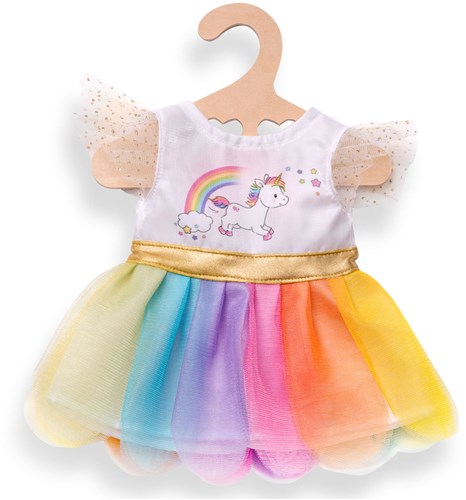 Heless vestito bambola unicorno 35-45 cm abbigliamento colorato-2