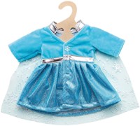Heless cappotto per bambole principessa del ghiaccio con mantello blu 35-45 cm abbigliamento bambole-3