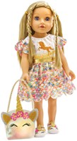 Heless ballerine per bambole unicorno 30-34cm glitter-2