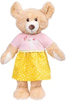 Heless vestito per bambole Bunny Lou rosa giallo 35-45cm abbigliamento-2