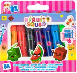 FruitySquad 8 mini pennarelli fruitysquad profumo 60350