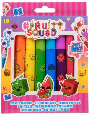 FruitySquad 8 pennarelli fruitysquad FS60352