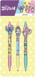 Canenco set penne gel Lilo & Stitch - 3 pezzi - Cancelleria Disney