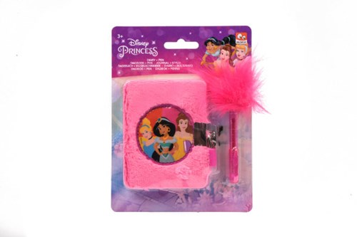 Diario della principessa in peluche con penna DP9998