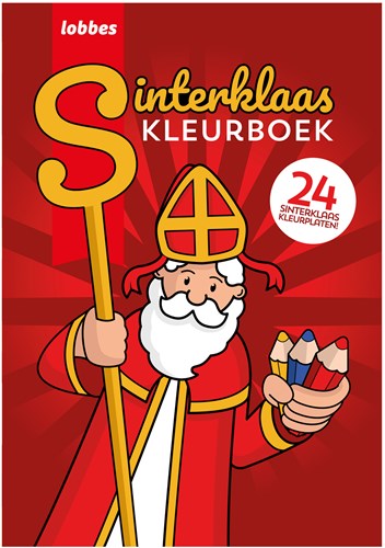 Boek Specials Nederland libro da colorare Sinterklaas con 24 pagine regalo