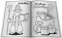 Boek Specials Nederland libro da colorare Sinterklaas con 24 pagine regalo-2