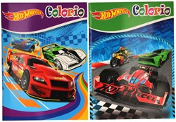 Hot Wheels libro da colorare Colorio - divertimento creativo per bambini - 32 pagine