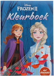 Twisk libro da colorare Disney Frozen con adesivi - Anna Elsa divertimento