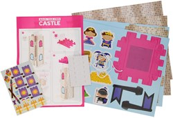 Kit creativo castello da costruire giocattolo creativo bambini