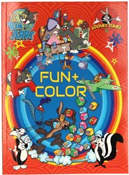 Boek Specials Nederland libro da colorare Looney Tunes Tom e Jerry A4 bambini