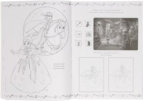 Disney Frozen libro da colorare e attività - 365 attività A4-2
