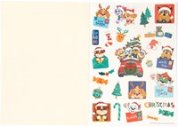 Wins Holland libro da colorare Natale PAW Patrol con adesivi bambini-2