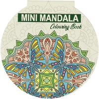 Wins Holland libro da colorare Mini Mandala Rotondo Blu per bambini e adulti-2