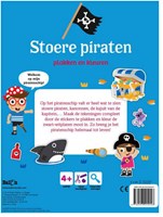 Wins Holland libro di adesivi pirati libro da colorare - Pirati coraggiosi attacca colora-2