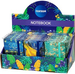 Centrum quaderno A7 Vincent van Gogh copertina rigida blu lusso