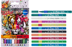 Centrum pennarelli glitter magici set 10 colori divertimento creativo