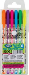Penne gel Centrum 6 colori neon 87400