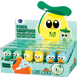 Centrum temperamatite pulcino carino 24 pezzi accessorio da scrivania