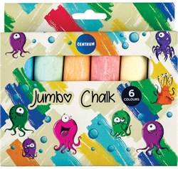 Centrum gessetti da marciapiede set 6 colori - scatola giocattolo creativa outdoor