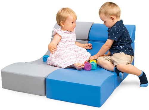 Softplay loungebankje BLAUW-2