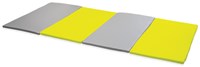 Softplay  opvouwbare mat XL LIME-GRIJS