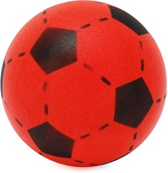 Palla giocattolo in schiuma rossa 20 cm - palla morbida per bambini
