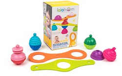 Lalaboom perle educative set costruzioni - 10 pezzi - giocattolo colorato