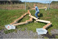 Eduplay pista d'acqua giocattolo - set 12 pezzi - gioco educativo in legno-2