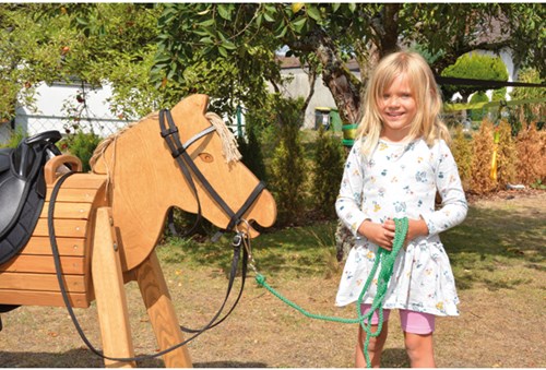 Eduplay guinzaglio per cavallo giocattolo - gioco educativo in cartone per bambini-2