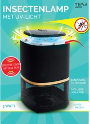 Lampada antizanzare luce UV multicolore per interno ed esterno USB