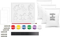 Grafix set creativo gesso colare e dipingere unicorno per bambini-2
