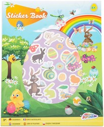 Grafix libro di adesivi Pasqua A4 - Adesivi pasquali per bambini