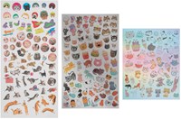 Creative Craft Group set di adesivi gatti - 100 pezzi - divertimento creativo-2