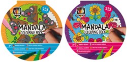 Creative Craft Group Libro da colorare mandala - 25 pagine da colorare per bambini