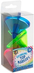 Creative Craft Group pennarelli rotanti - set di 3 pennarelli colorati per bambini