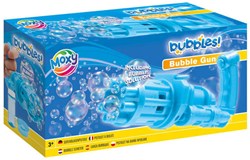 Creative Craft Group pistola bolle di sapone giocattolo blu con 8 sparatutto