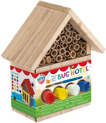 Hotel per insetti set legno completo casetta giardino ecologico giocattolo