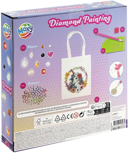 Creative Craft Group borsa diamond painting kit creativo per bambini-3