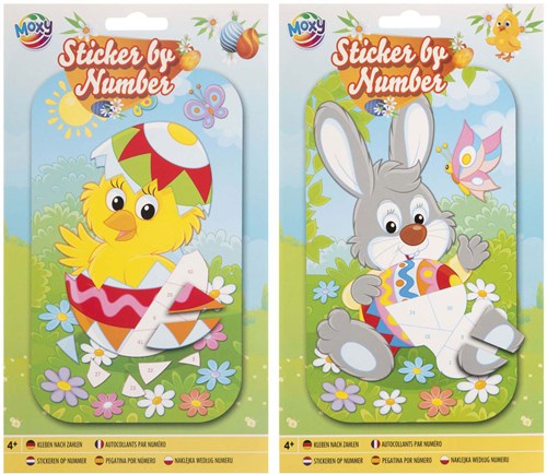 Creative Craft Group libro di adesivi Pasqua kit creativo per bambini