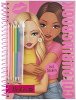 Creative Craft Group libro da colorare neon A4 con 30 fogli e adesivi