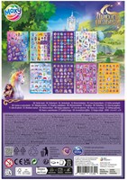Creative Craft Group libro di adesivi Unicorn Academy glitter A5 8 fogli adesivi-3
