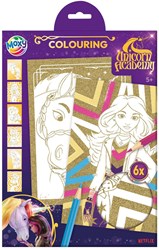 Creative Craft Group set unicorno carta glitterata A4 - 6 fogli