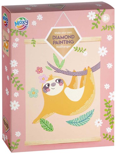 Creative Craft Group kit diamond painting arazzo da parete velluto bradipo
