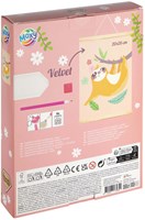 Creative Craft Group kit diamond painting arazzo da parete velluto bradipo-3