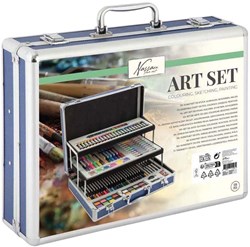 Creative Craft Group valigetta artistica - set colorato 140 pezzi per bambini