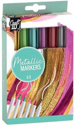 Creative Craft Group set pennarelli metallici - 6 colori per il fai da te