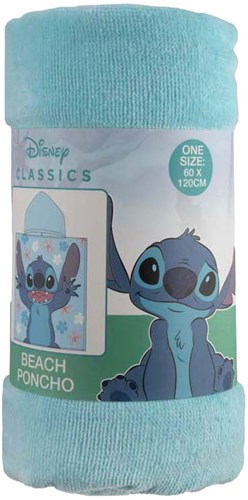 Creative Craft Group poncho mare Stitch per bambini - 60x60cm Disney