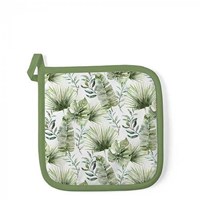 Ambiente presina cotone Jungle leaves bianca accessorio cucina