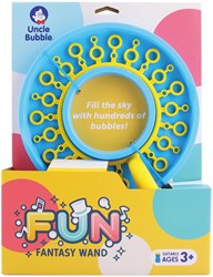 Uncle Bubble - Giocattolo bolle di sapone Fun Fantasy con liquido